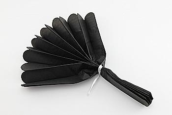 Пампоны из бумаги 25 см, 7547