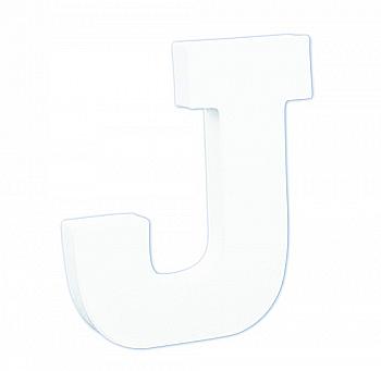 Заготовка из папье-маше Буква "J" 1,5*10,5*12 см, AC739C ТМ "Clairefontaine" Заготовка из папье-маше Буква "J" 1,5*10,5*12 см, AC739C ТМ "Clairefontaine"
