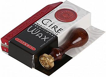 Традиційний набір воску з круглою печаткою "Сонце", 45254T