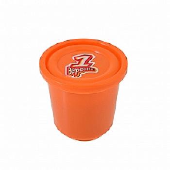 Пластилінова паста "Веселе тісто" помаранчева, 60 г, 540464