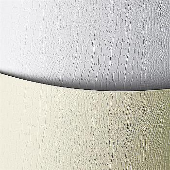 Папір декоративний картоний А4, Білий "LEATHER", 202201