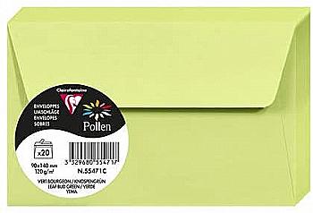 Конверт декоративный Pollen FT30 (90*140 мм)/120 г, Green/Зеленый, 5471C Конверт декоративный Pollen FT30 (90*140 мм)/120 г, Green/Зеленый, 5471C