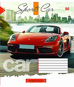 Тетрадь 24 кл YES Sport car -18, 761659 Тетрадь 24 кл YES Sport car -18, 761659