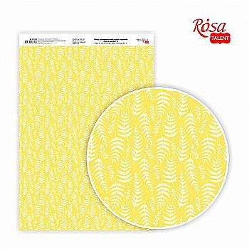 Бумага дизайнерская односторонняя А4 "Floral garden" 6 глянцевая, 250 г/м2, Rosa Talent Бумага дизайнерская односторонняя А4 "Floral garden" 6 глянцевая, 250 г/м2, Rosa Talent