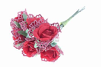 Цветок декоративный, букет из 6 шт, 5-27972