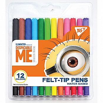 Фломастери 12 кол. "Minions", 650358 Фломастери 12 кол. "Minions", 650358