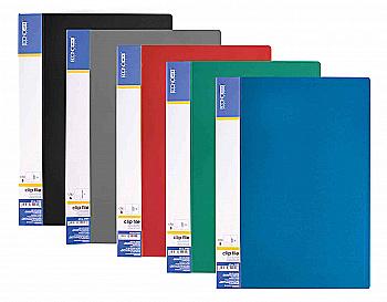 Папка пластикова А4 60 файлів, асорті, Е30606-01(02,04,03,10)