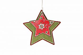Підвіска НР МДФ Зірка 13,5*14*1,2 см, 105300 Підвіска НР МДФ Зірка 13,5*14*1,2 см, 105300