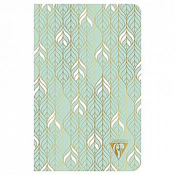Блокнот 9*14 см 48 л. Neo Deco NoteBook Spring, линия, на скобе, бумага слоновая кость, зелёный, 193396C Блокнот 9*14 см 48 л. Neo Deco NoteBook Spring, линия, на скобе, бумага слоновая кость, зелёный, 193396C