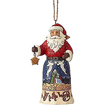 Підвіска новорічна Санта світовий 12 см, 6001504 Підвіска новорічна Санта світовий 12 см, 6001504