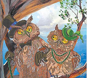 Схема для вишивки бісером "Любов крізь час", AC-228 Схема для вишивки бісером "Любов крізь час", AC-228