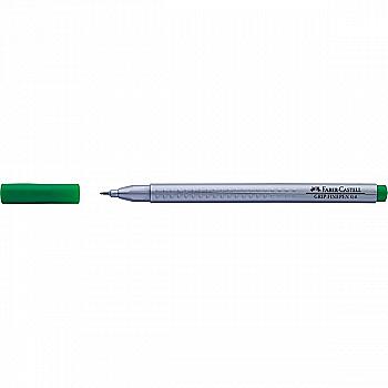Лінер Grip FinePen 0,4 мм зелений, 151667 Faber-Castell Лінер Grip FinePen 0,4 мм зелений, 151667 Faber-Castell