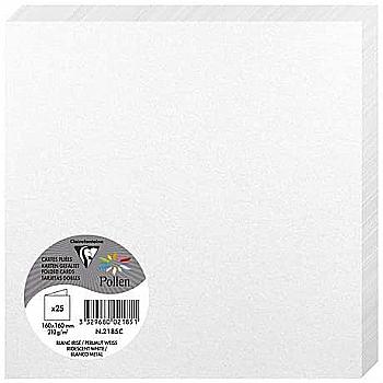 Заготовка д/открыток составлена Pollen 160*160 мм/210 г, Irid. white/Радужный белый, 2185C Заготовка д/открыток составлена Pollen 160*160 мм/210 г, Irid. white/Радужный белый, 2185C