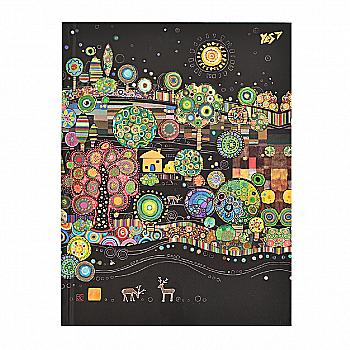 Блокнот А5 96 арк. кл. "BugArt. Black view" YES 151379