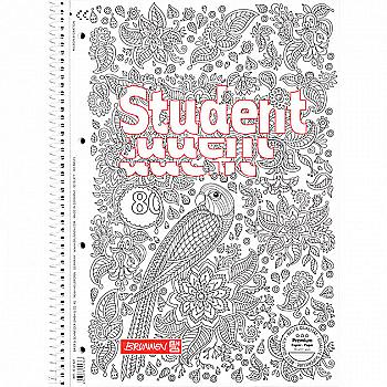 Коледж-блок А4 80 лін., Premium, Zenart bird, 10 67 427 Коледж-блок А4 80 лін., Premium, Zenart bird, 10 67 427