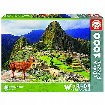 Пазл "1000" - Мачу-Пікчу, Перу, Educa, 17999