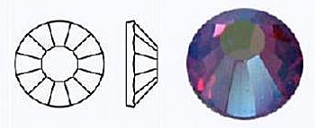 Стразы фольгированные 90110 AB/497-11-612/RUBY- ss16 (3,8-4,0 мм, 24 шт) M. C. Rose VIVA12