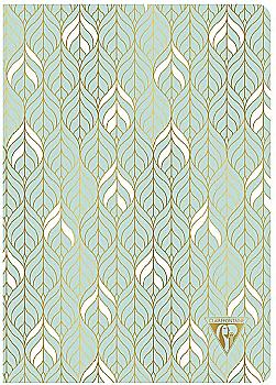 Блокнот А5 48 л. Neo Deco NoteBook Spring, линия, на скобе, бумага слоновая кость, зелёный, 193336C Блокнот А5 48 л. Neo Deco NoteBook Spring, линия, на скобе, бумага слоновая кость, зелёный, 193336C