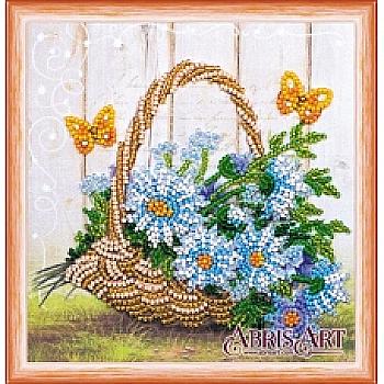 Набір для вишивки бісером "Літній букет", AM-170 Набір для вишивки бісером "Літній букет", AM-170