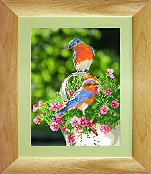 Схема для вышивания бисером СБ-236 25*35 см на авторской канве ТМ "Чарівна мить"