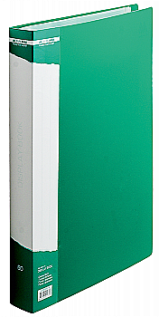 Папка А4, 60 файлов, зеленая BM.3622-04