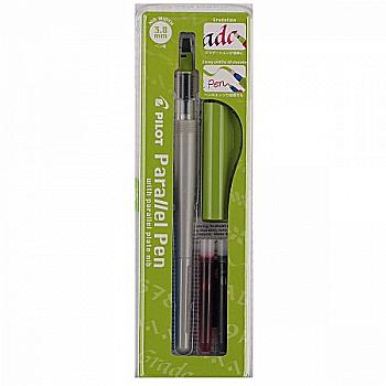 Ручка перо для каллиграфии красно-черная 3.8 мм Parallel Pen FP3-38N-SS Ручка перо для каллиграфии красно-черная 3.8 мм Parallel Pen FP3-38N-SS
