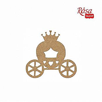 Мини-заготовка Карета 2, МДФ, 1 шт, Rosa Talent (10)