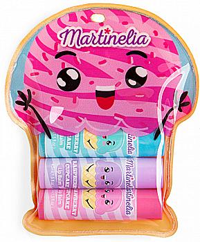 Набір бальзамів для губ "Yummy", 30410, Martinelia Набір бальзамів для губ "Yummy", 30410, Martinelia