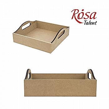 Поднос МДФ, 26,5*26,5*6,5 см, Rosa Talent
