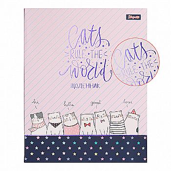Щоденник шк. інтегральний "Meow team", 911285 Щоденник шк. інтегральний "Meow team", 911285