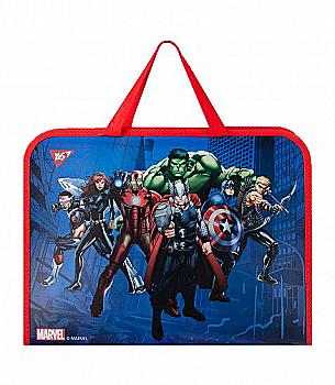 Папка-портфель на блискавці з ткан. ручками "Marvel", 491872 Yes Папка-портфель на блискавці з ткан. ручками "Marvel", 491872 Yes