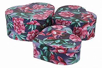 Подарочная коробка средняя сердце, W5241