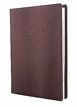 Щоденник датований А5 2017, MINK, коричневий металік, O25237-07