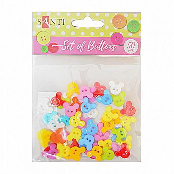 Набір гудзиків "Little mouse", 50 шт. 742489