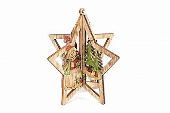 Декор новогодний, складной, 5-38640