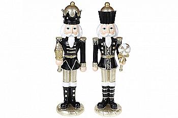 Статуетка декоративна "Страж" 35,5 см, чорний, 707-475