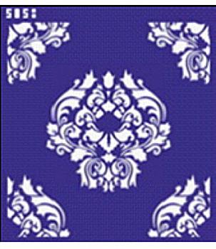 Трафарет декоративный клеевой 14,5*14,5 см №5058 Центр и углы барокко 2, Art Трафарет декоративный клеевой 14,5*14,5 см №5058 Центр и углы барокко 2, Art