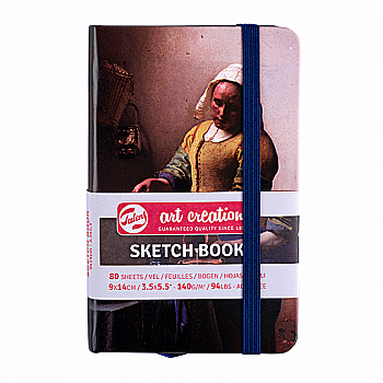 Блокнот для графики Talens Art Creation Молочница, Ян Вермер, 140 г/м², 9*14 см, 80 л, Royal Talens Блокнот для графики Talens Art Creation Молочница, Ян Вермер, 140 г/м², 9*14 см, 80 л, Royal Talens