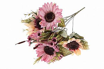 Цветок декоративный, букет из 9 шт, 5-46225