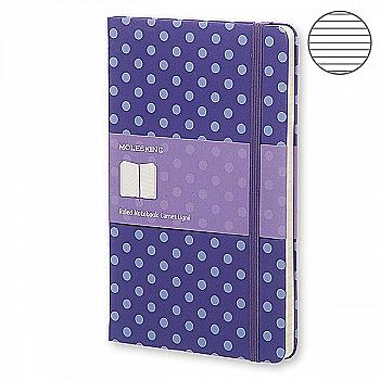Блокнот Фиолетовый средний линейка, Moleskine Pois, SKTGQP060POISC Блокнот Фиолетовый средний линейка, Moleskine Pois, SKTGQP060POISC