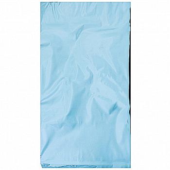 Скатертина фольга блакитна, 1,3*1,8 м, 1502-4886