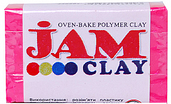 Пластика "Jam Clay", Рожеве сяйво 20г (340502) Пластика "Jam Clay", Рожеве сяйво 20г (340502)