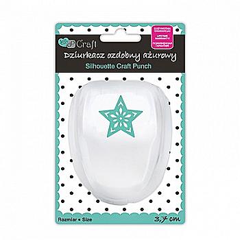 Фігурний дирокол ажурний 3,7 см Зірка, JCDZ-515-008 DpCraft Фігурний дирокол ажурний 3,7 см Зірка, JCDZ-515-008 DpCraft