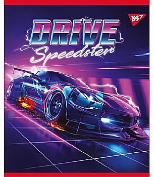 Зошит 24 кл YES "Speedster", 764299 Зошит 24 кл YES "Speedster", 764299
