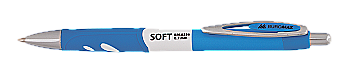 Ручка шариковая автоматическая, 0,7 мм Soft синяя BM.8236-01