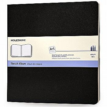 Блокнот Черный для эскизов квадратный, Moleskine Art Cahier XXL, ARTSKA5 Блокнот Черный для эскизов квадратный, Moleskine Art Cahier XXL, ARTSKA5