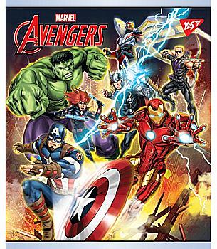 Зошит 12 лін. YES "Avengers", 764223 Зошит 12 лін. YES "Avengers", 764223