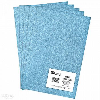 Фетр листовой (полиэстер) А4, Светло-синий, DPFC-016 DpCraft Фетр листовой (полиэстер) А4, Светло-синий, DPFC-016 DpCraft