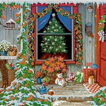 Схема для вишивки бісером "Напередодні Різдва", AC-264 Схема для вишивки бісером "Напередодні Різдва", AC-264