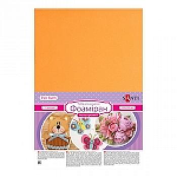 Фоамиран ЭВА оранжевый, 20*30 см, 742700